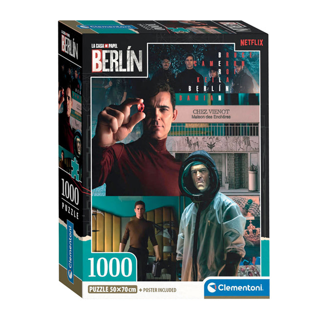 Load image into Gallery viewer, Clementoni legpuzzel la casa de papel iii, 1000st.