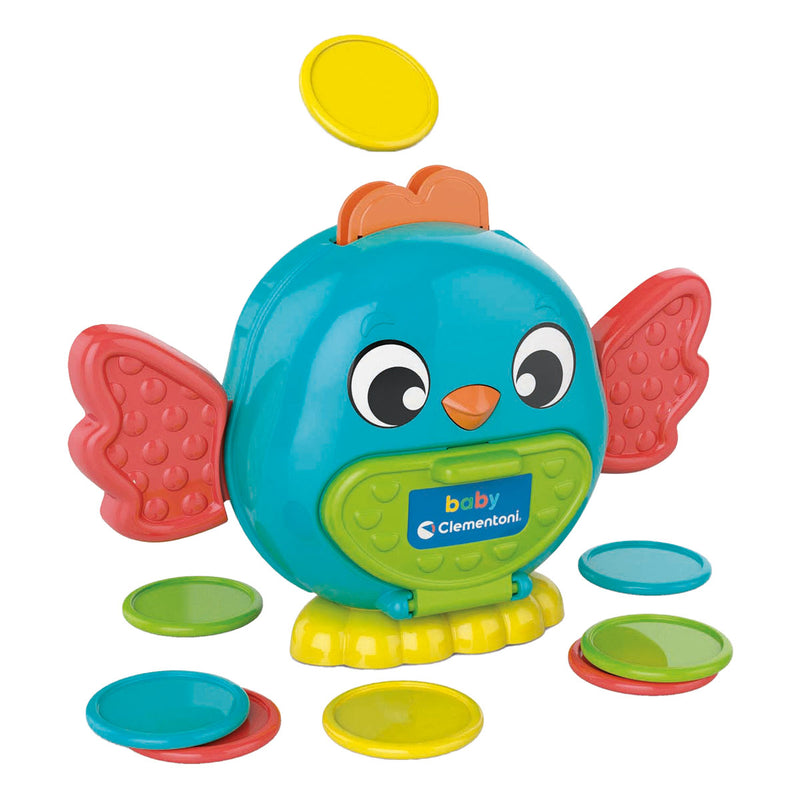 Load image into Gallery viewer, Clementoni baby vogel bank met munten, 9dlg.