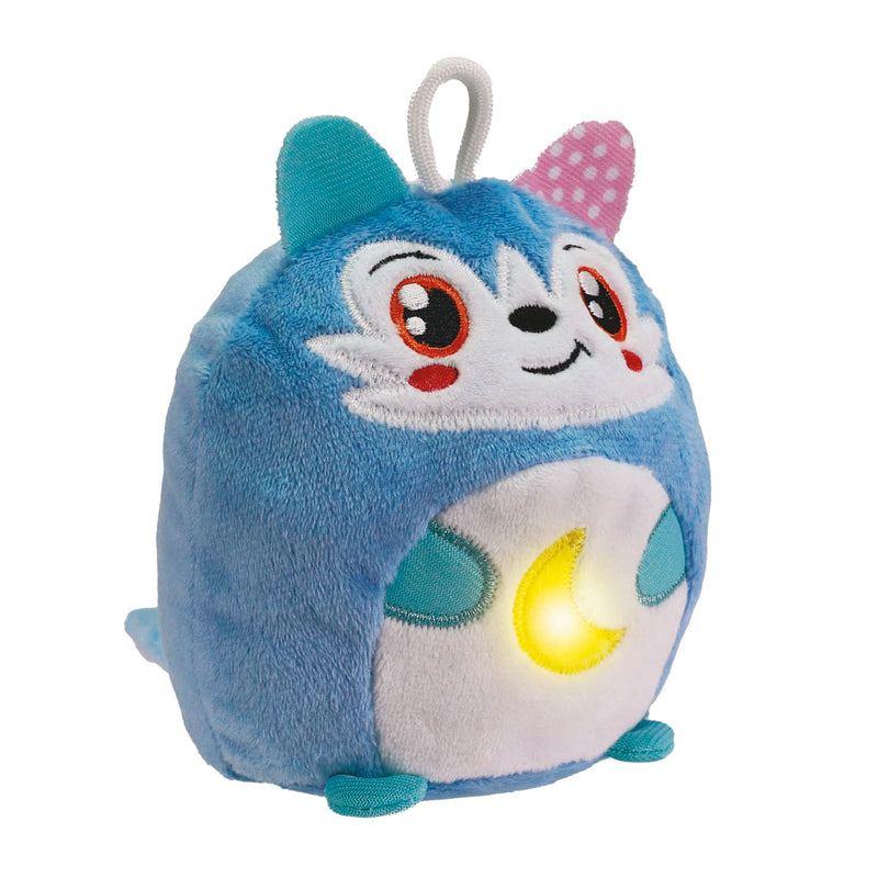 Load image into Gallery viewer, Clementoni baby twinkle winkle kleine wolf blauw knuffel nachtlamp