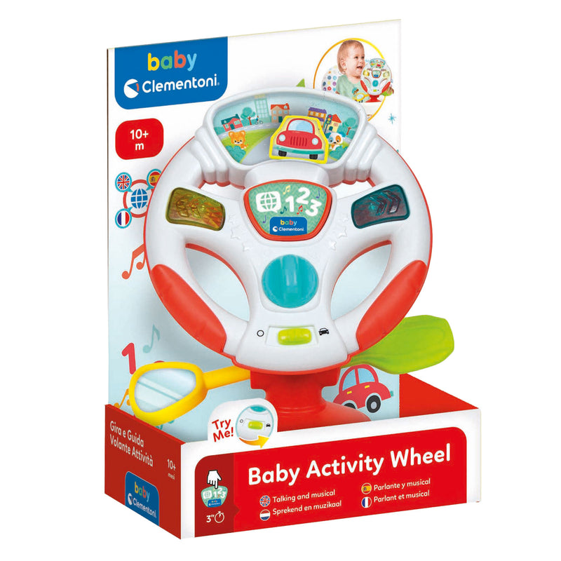 Load image into Gallery viewer, Clementoni baby actitiviteiten stuurtje met zuignap