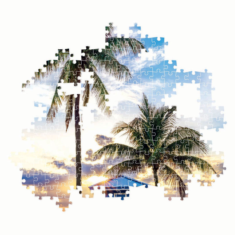 Load image into Gallery viewer, Clementoni legpuzzel kunstwerken caféterras bij nacht, 500st.