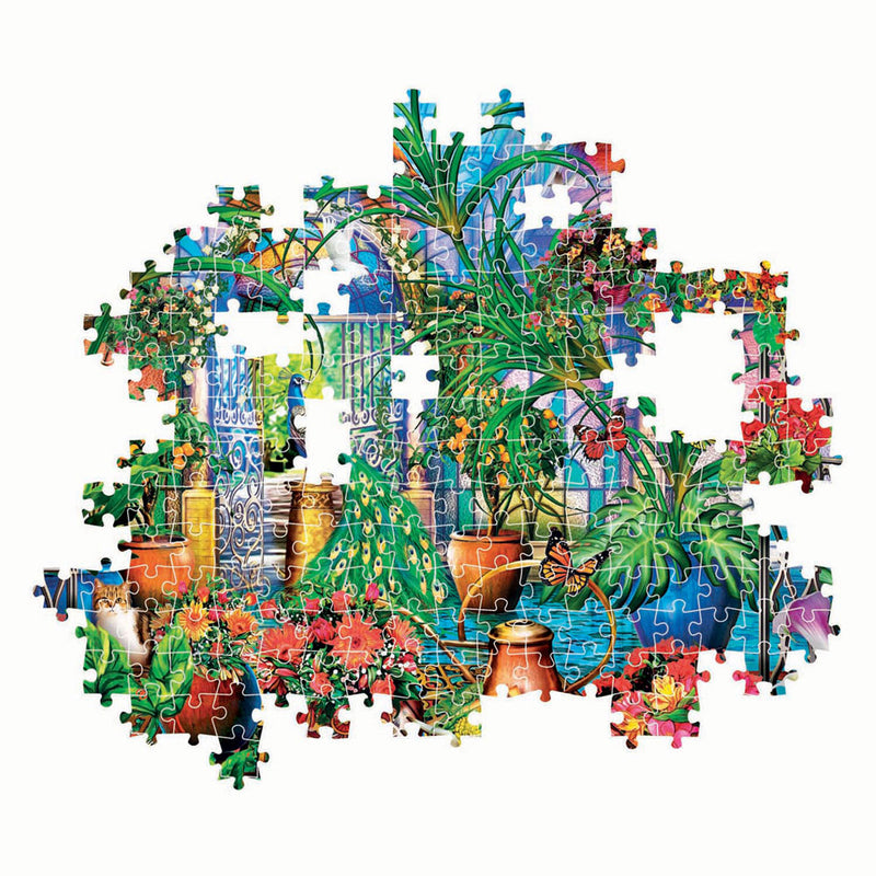 Load image into Gallery viewer, Clementoni legpuzzel kunstwerken the greenhouse caretakers, 500st.