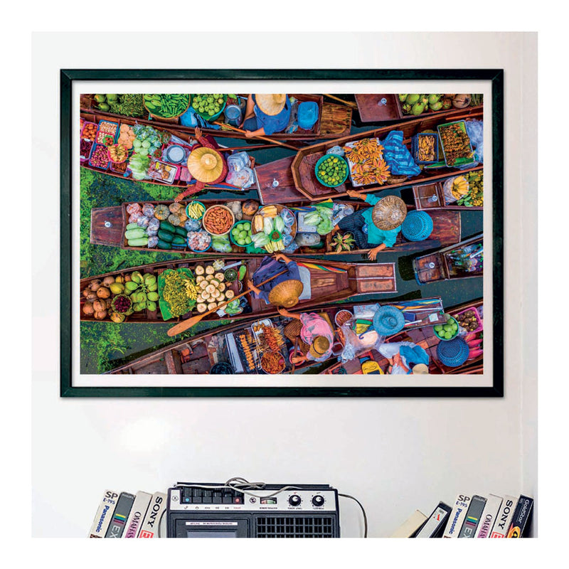 Load image into Gallery viewer, Clementoni puzzel drijvende thaise markt, 1000st.