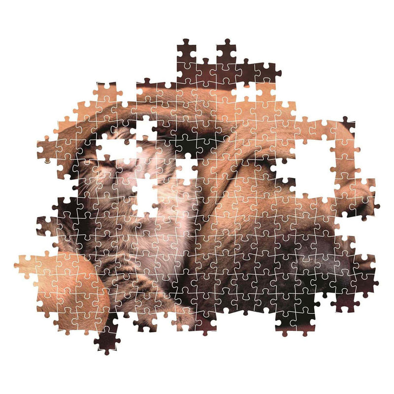 Load image into Gallery viewer, Clementoni legpuzzel hond en kat, 500st.