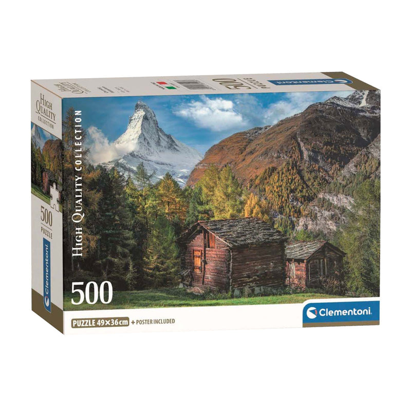 Load image into Gallery viewer, Clementoni legpuzzel charming matterhorn, 500st.