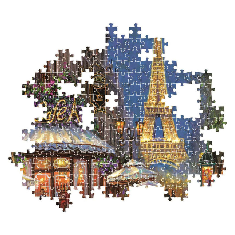 Load image into Gallery viewer, Clementoni legpuzzel night at the eiffel café, 500st.