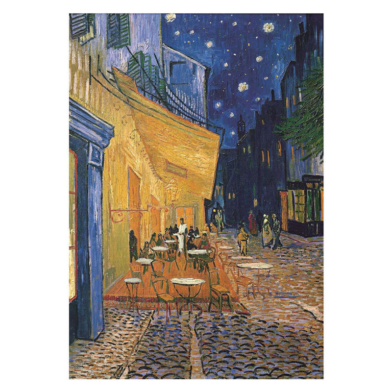 Afbeelding laden in galerijviewer, Clementoni legpuzzel café terrace v. gogh, 1000st.