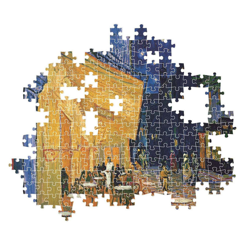 Afbeelding laden in galerijviewer, Clementoni legpuzzel café terrace v. gogh, 1000st.