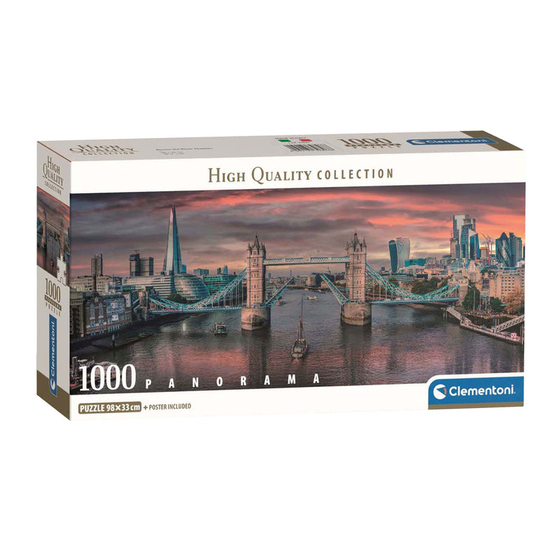 Load image into Gallery viewer, Clementoni legpuzzel the river thames, 1000st.