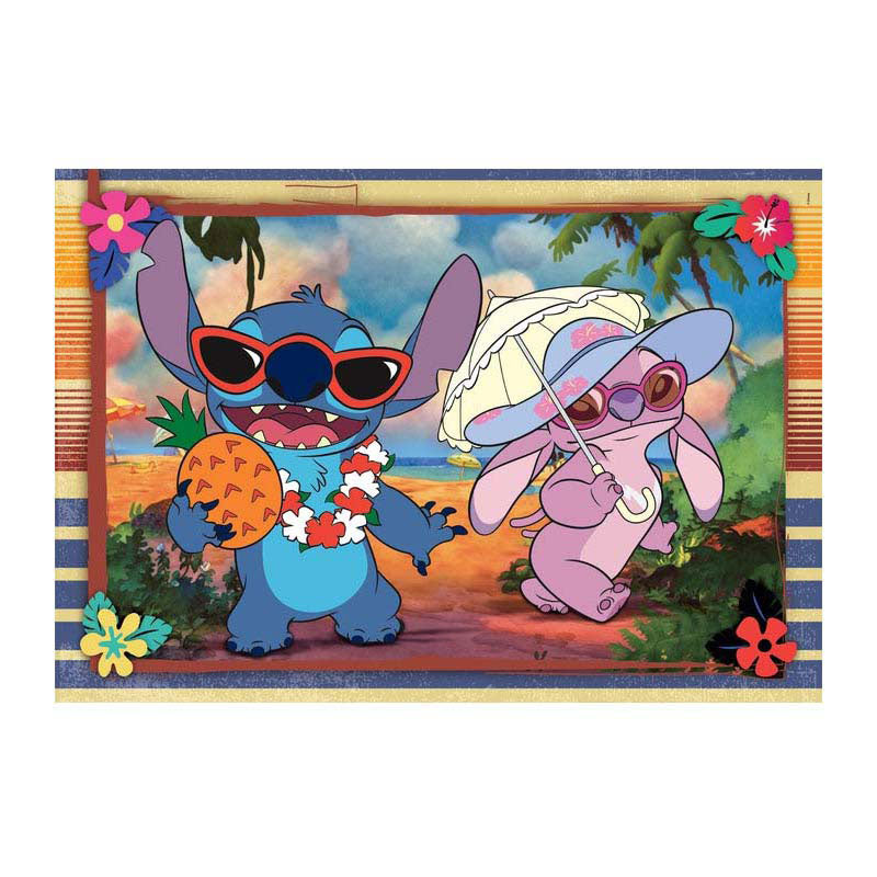 Load image into Gallery viewer, Clementoni puzzel 2x60pcs stitch