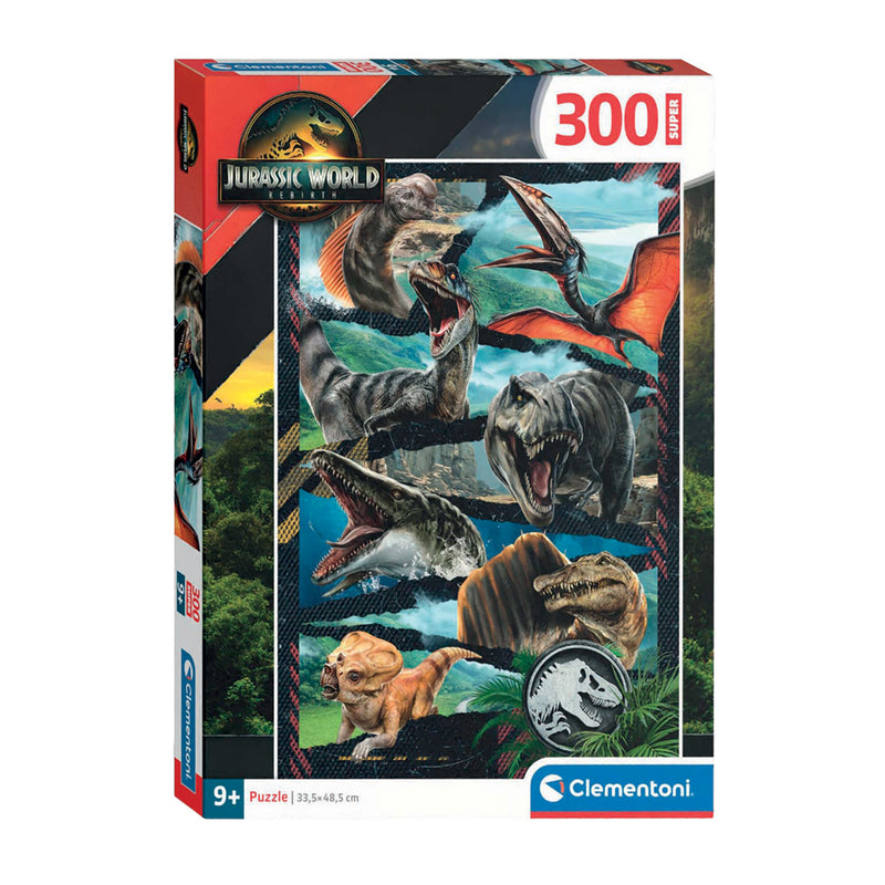 Load image into Gallery viewer, Clementoni puzzel super jurassic world, 300st.