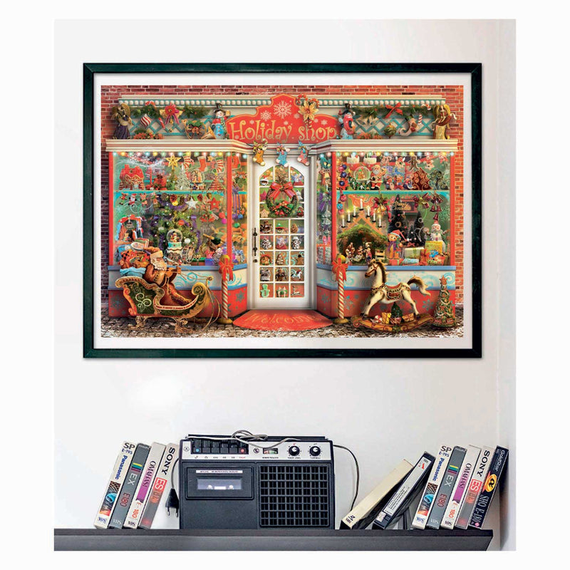 Load image into Gallery viewer, Clementoni legpuzzel kerstwinkel - 1000st.