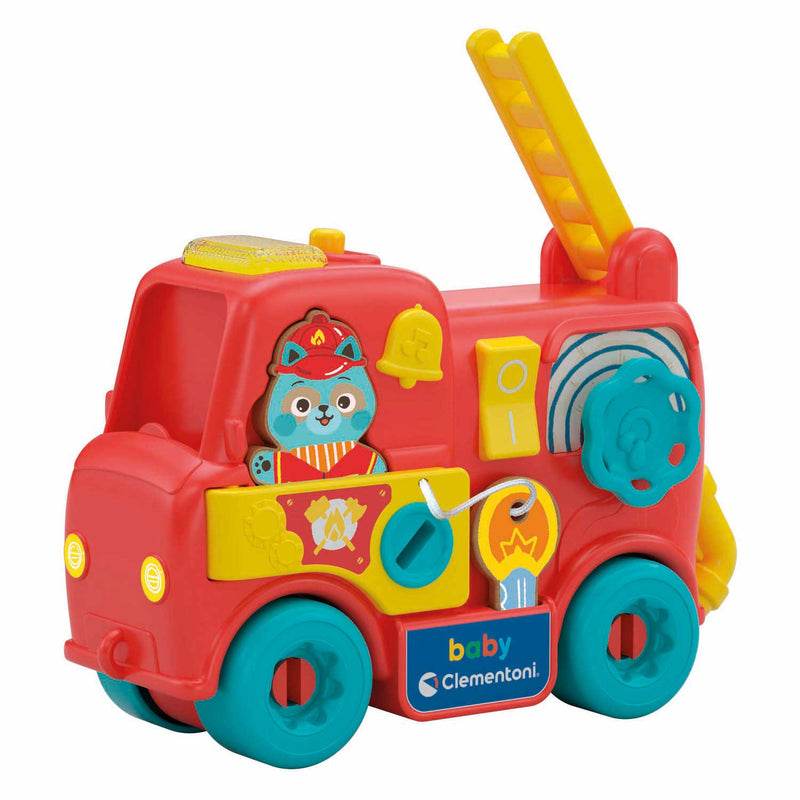Load image into Gallery viewer, Clementoni baby montessori brandweerwagen
