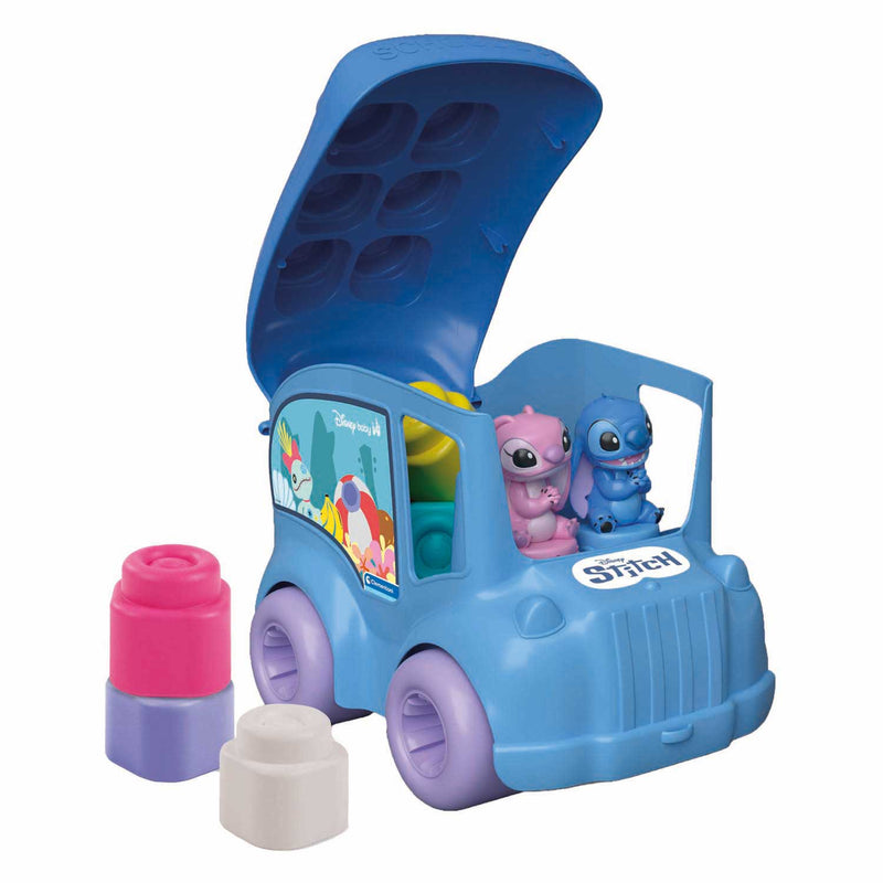 Load image into Gallery viewer, Clementoni soft clemmy stitch schoolbus