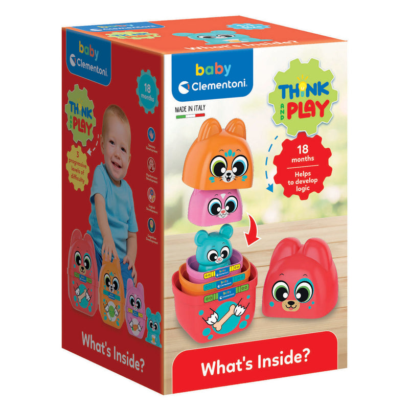 Afbeelding laden in galerijviewer, Clementoni baby baby stapelspel