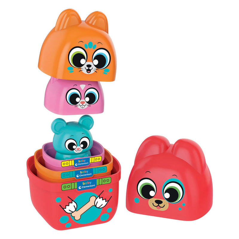 Afbeelding laden in galerijviewer, Clementoni baby baby stapelspel