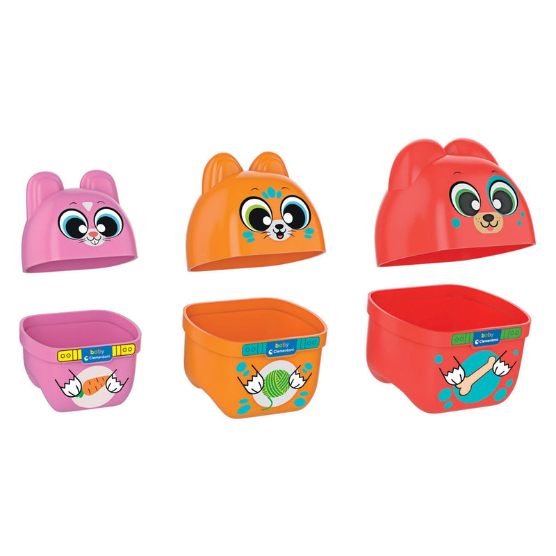 Afbeelding laden in galerijviewer, Clementoni baby baby stapelspel