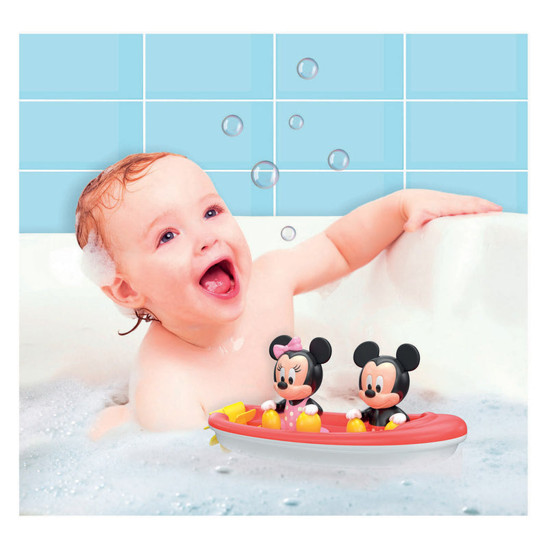 Afbeelding laden in galerijviewer, Clementoni baby baby badspeelgoed bootje mickey minnie