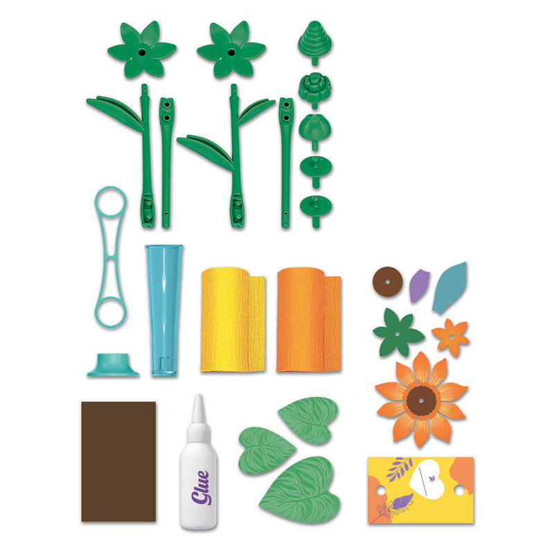 Load image into Gallery viewer, Clementoni idea maak je eigen bloemen - zonnebloem
