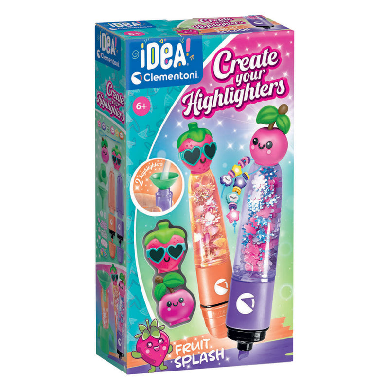 Load image into Gallery viewer, Clementoni idea maak je eigen markeerstiften - fruit