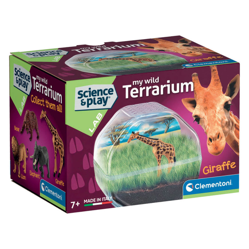Load image into Gallery viewer, Clementoni wetenschap spel my wild terrarium - giraf