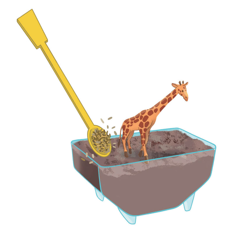 Load image into Gallery viewer, Clementoni wetenschap spel my wild terrarium - giraf