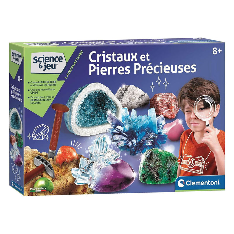 Load image into Gallery viewer, Clementoni wetenschap spel kristallen en edelstenen laboratorium
