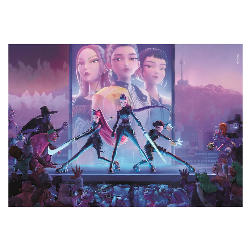 Load image into Gallery viewer, Clementoni legpuzzel kpop demon hunters - 1000st.