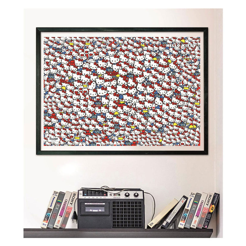 Load image into Gallery viewer, Clementoni onmogelijke legpuzzel hello kitty - 1000st.