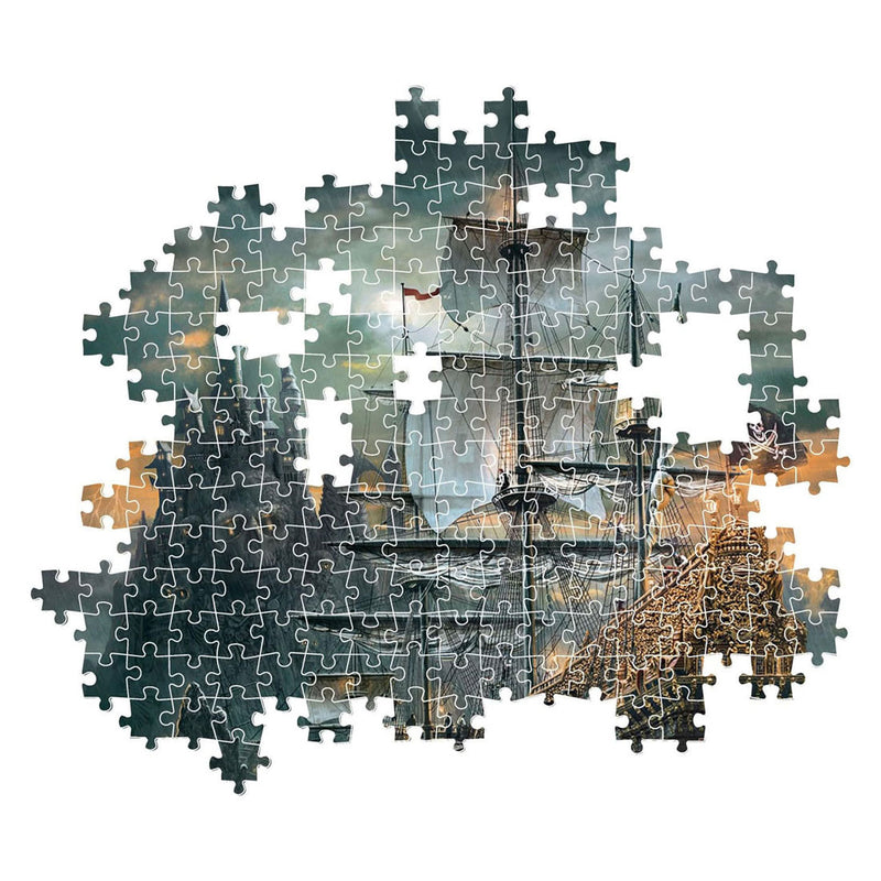 Load image into Gallery viewer, Clementoni legpuzzel het piratenschip - 1500st.