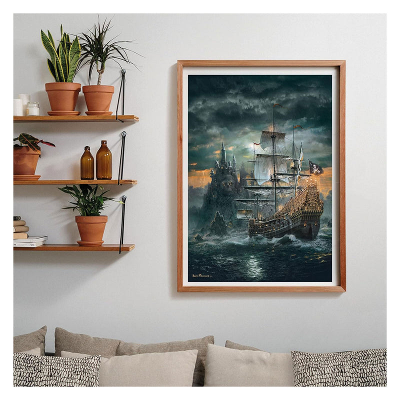 Load image into Gallery viewer, Clementoni legpuzzel het piratenschip - 1500st.