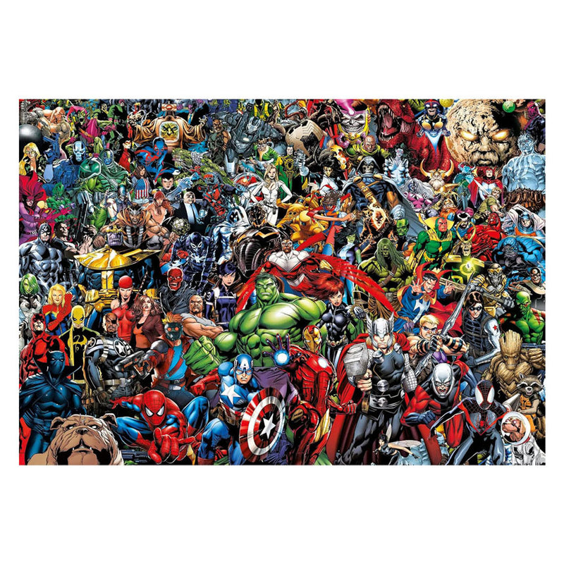 Load image into Gallery viewer, Clementoni onmogelijke legpuzzel marvel - 1000st.