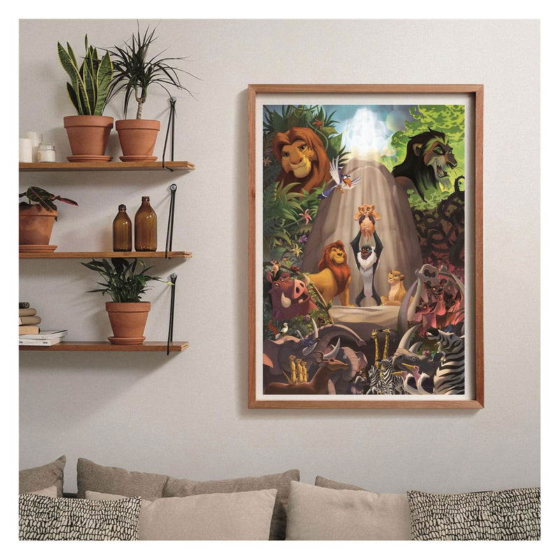 Load image into Gallery viewer, Clementoni puzzel - the lion king - 1000 stukjes - inclusief poster
