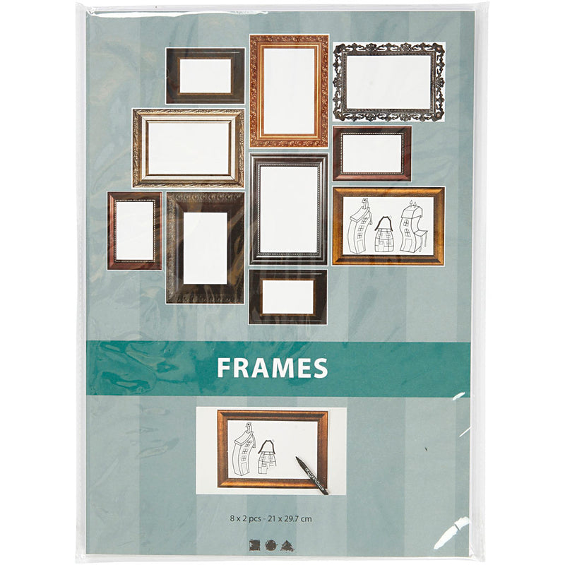 Afbeelding laden in galerijviewer, Https: www.cchobby.nl lijsten-afm-26-2x18-5-cm-metallic-kleuren-16-div-vellen-1-doos