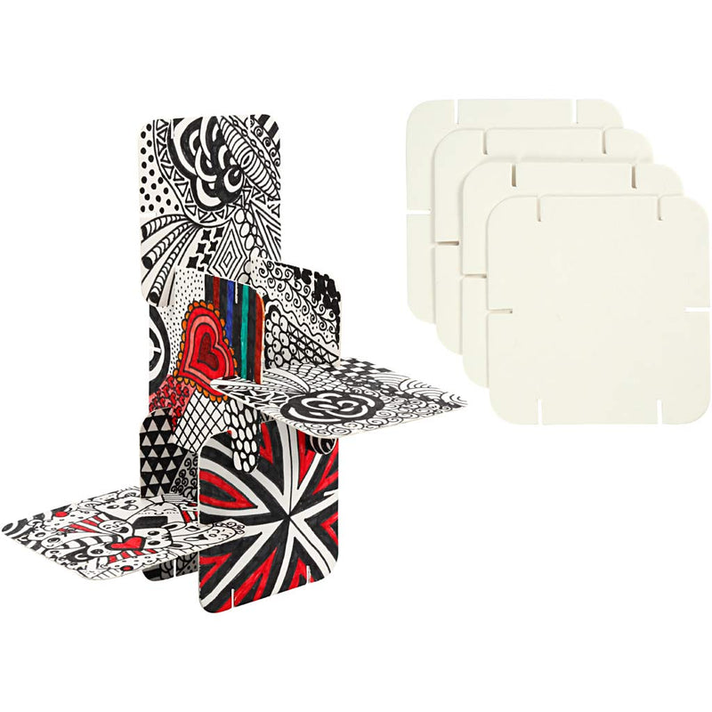 Afbeelding laden in galerijviewer, Https: www.cchobby.nl puzzel-constructie-karton-afm-9-3x9-3-cm-dikte-1-2-mm-wit-200-stuk-1-doos