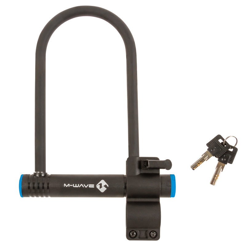 Load image into Gallery viewer, M-Wave U-Slot B245 Fietsenslot - 256mm - Zwart