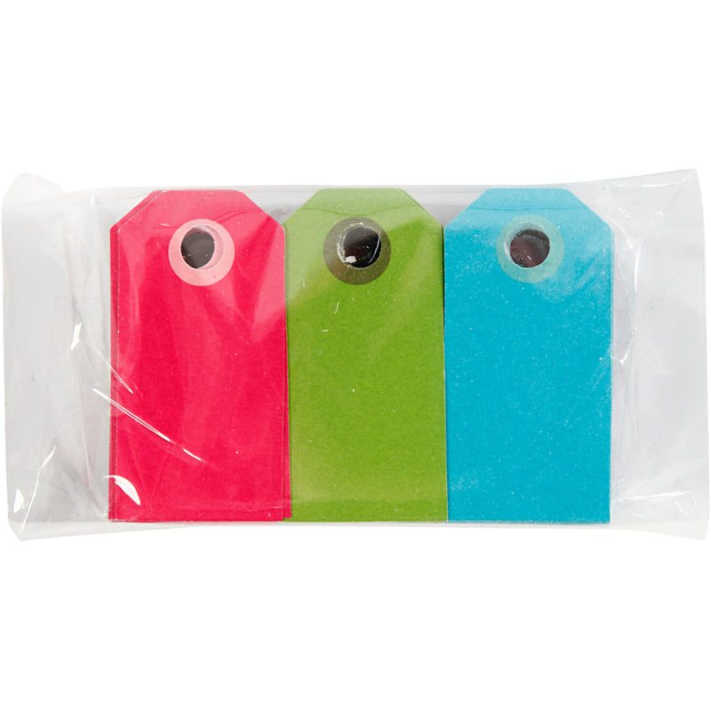 Afbeelding laden in galerijviewer, Https: www.cchobby.nl cadeaulabels-afm-6x3-cm-inhoud-kan-varieren-diverse-kleuren-200-div-1-doos