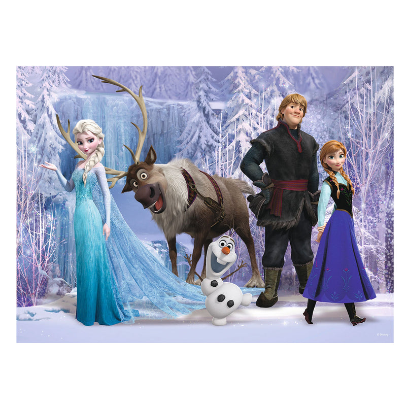Load image into Gallery viewer, Ravensburger puzzel disney frozen: in het rijk de sneeuwkoningin - legpuzzel - 100 stukjes