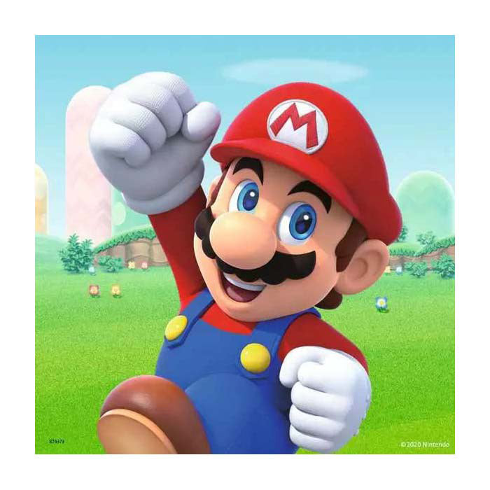 Load image into Gallery viewer, Ravensburger super mario puzzel, 3x49st.