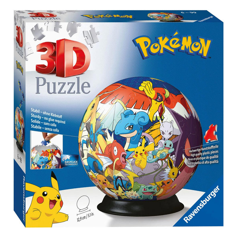 Load image into Gallery viewer, Ravensburger pokémon puzzelbal, 72st.
