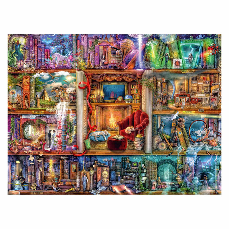 Load image into Gallery viewer, Ravensburger De Grote Bibliotheek Legpuzzel, 1500st.