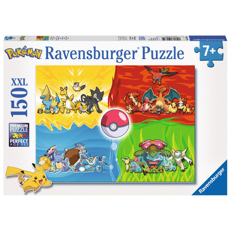 Load image into Gallery viewer, Ravensburger pokémon puzzel, 150st. xxl