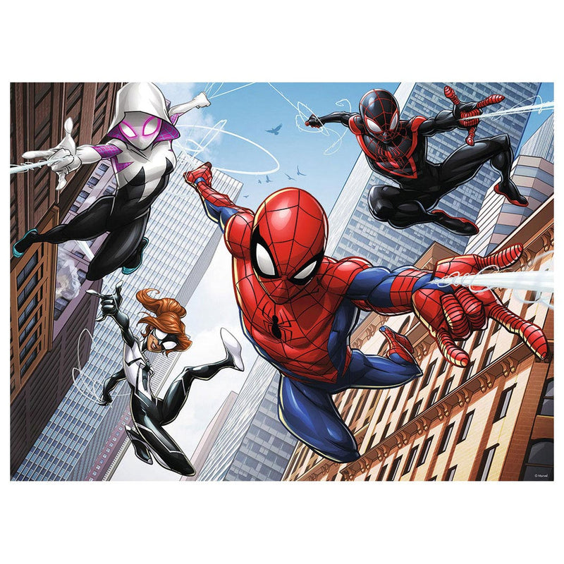 Load image into Gallery viewer, Ravensburger spiderman de kracht van de spin - legpuzzel - 200 stukjes