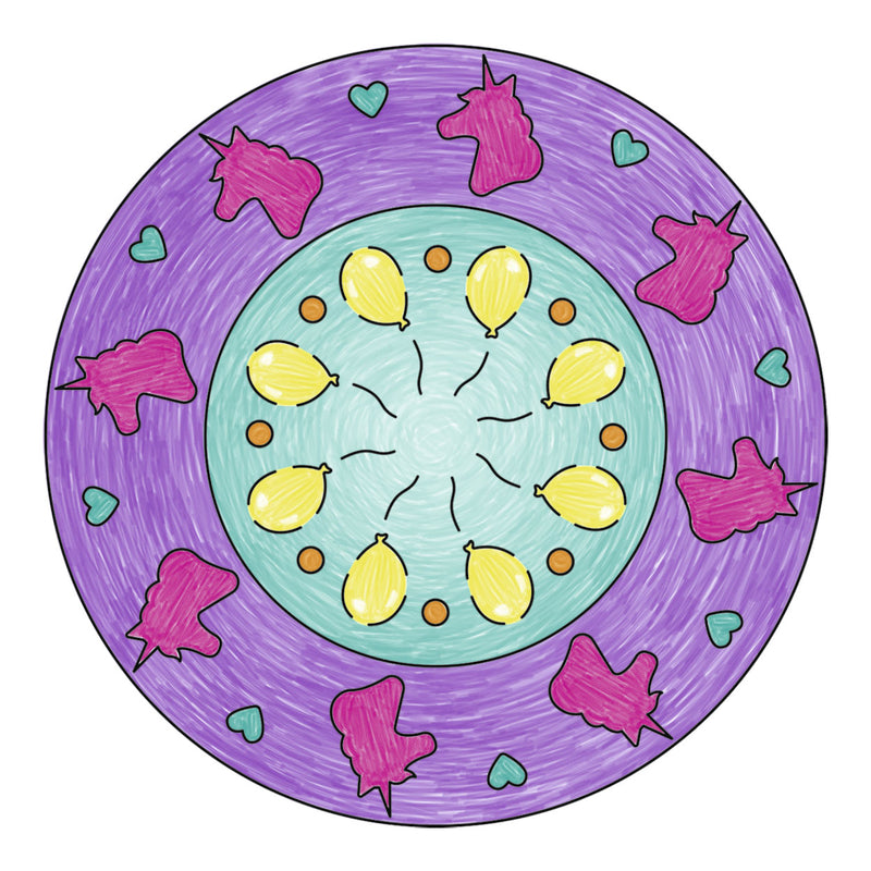 Load image into Gallery viewer, Mandala-designer ravensburger mini - eenhoorn