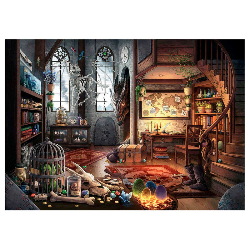 Load image into Gallery viewer, Ravensburger escape room puzzel - draken laboratorium, 759st