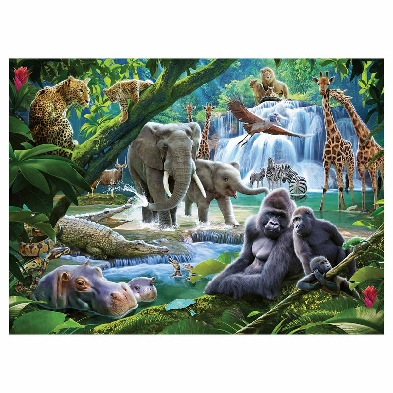 Load image into Gallery viewer, Ravensburger jungle dieren, 100st. xxl