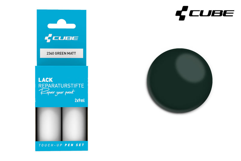 Load image into Gallery viewer, Cube touch-up pen set green matt