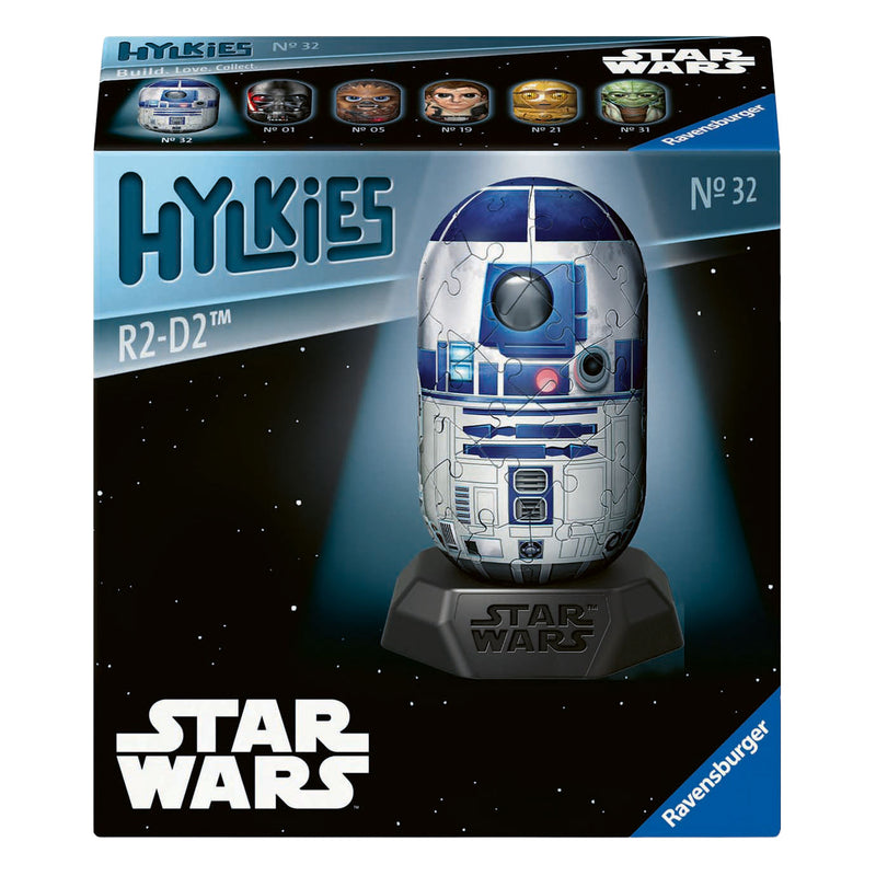 Load image into Gallery viewer, Ravensburger 3d puzzel hylkies star wars r2d2 - 54st.