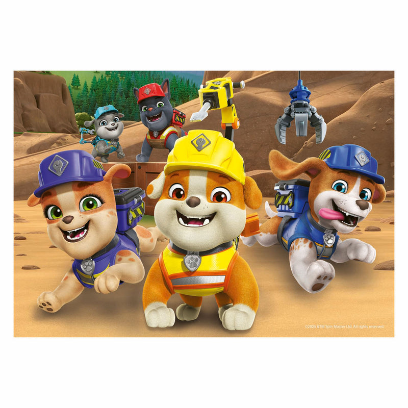 Load image into Gallery viewer, Ravensburger legpuzzel paw patrol rubble crew - 2x12 stukjes karton.