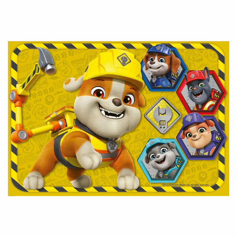 Load image into Gallery viewer, Ravensburger legpuzzel paw patrol rubble crew - 2x12 stukjes karton.